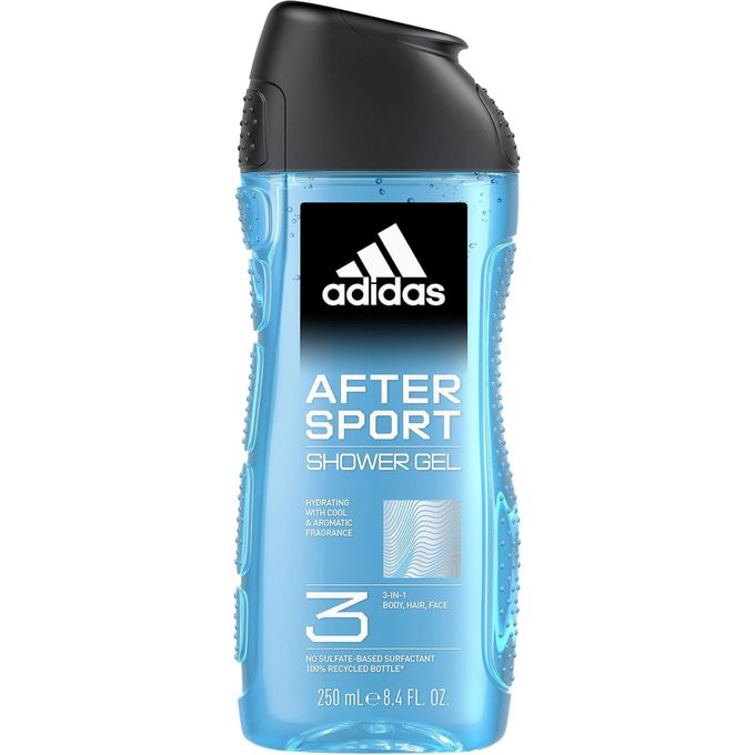 اديداس شاور جل وشامبو للشعر والجسم والوجه adiddas shower gel 250 ml